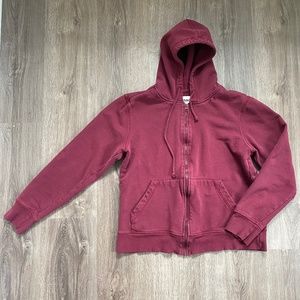 Pact Organic Cotton Size M Zip Up Hoodie